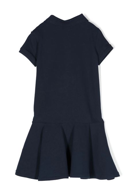 Abito Blu Stile Polo RALPH LAUREN KIDS | 312-624740001
